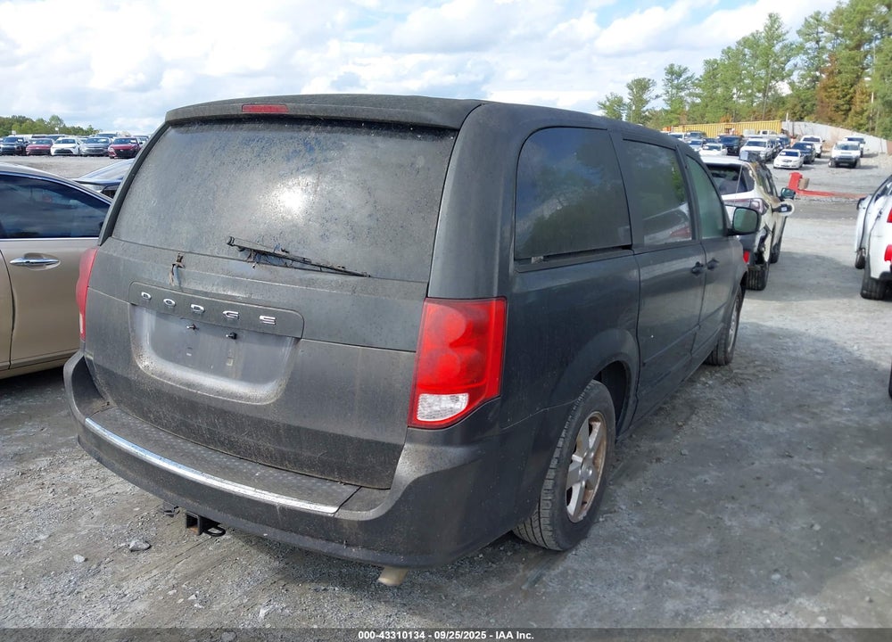 2012 DODGE GRAND CARAVAN SXT VIN: 2C4RDGCGXCR275186