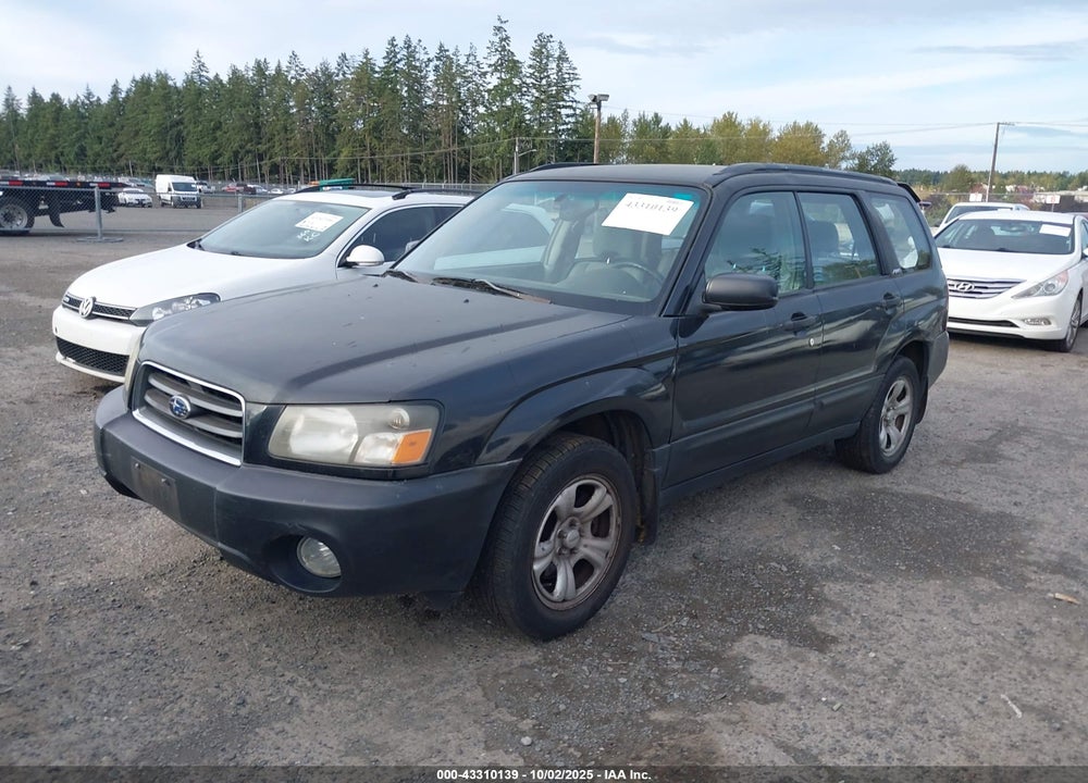 2004 SUBARU FORESTER 2.5X VIN: JF1SG63634H721692