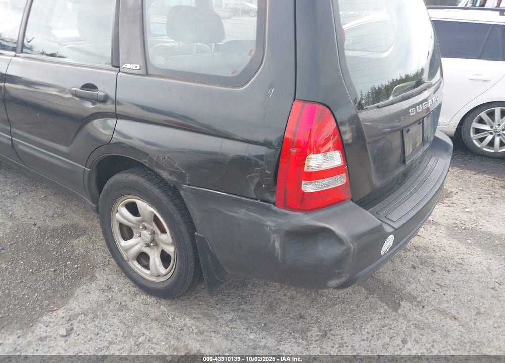 2004 SUBARU FORESTER 2.5X VIN: JF1SG63634H721692