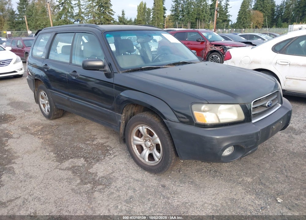 2004 SUBARU FORESTER 2.5X VIN: JF1SG63634H721692