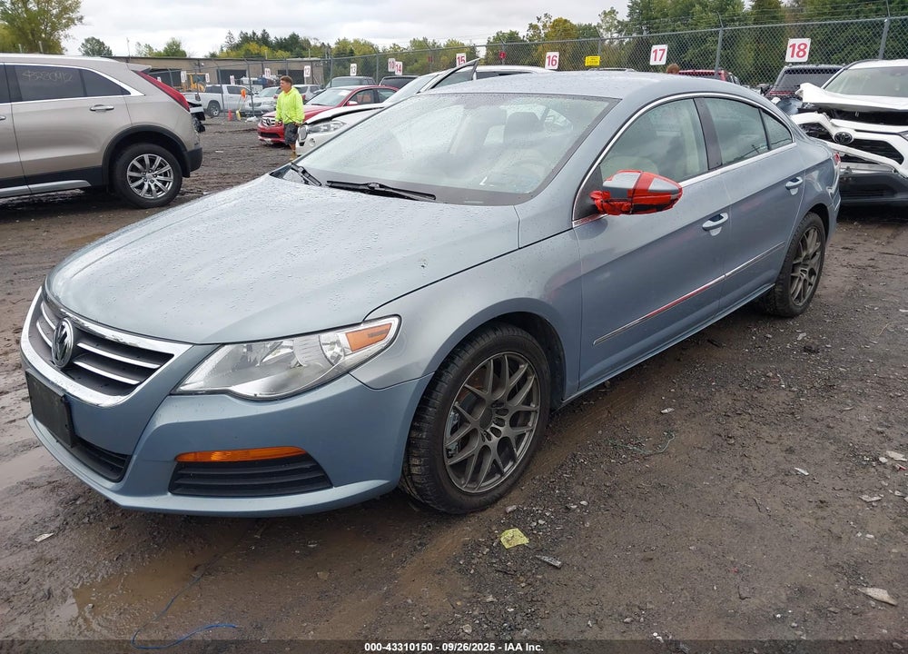 2011 VOLKSWAGEN CC VIN: WVWNP7AN3BE704266