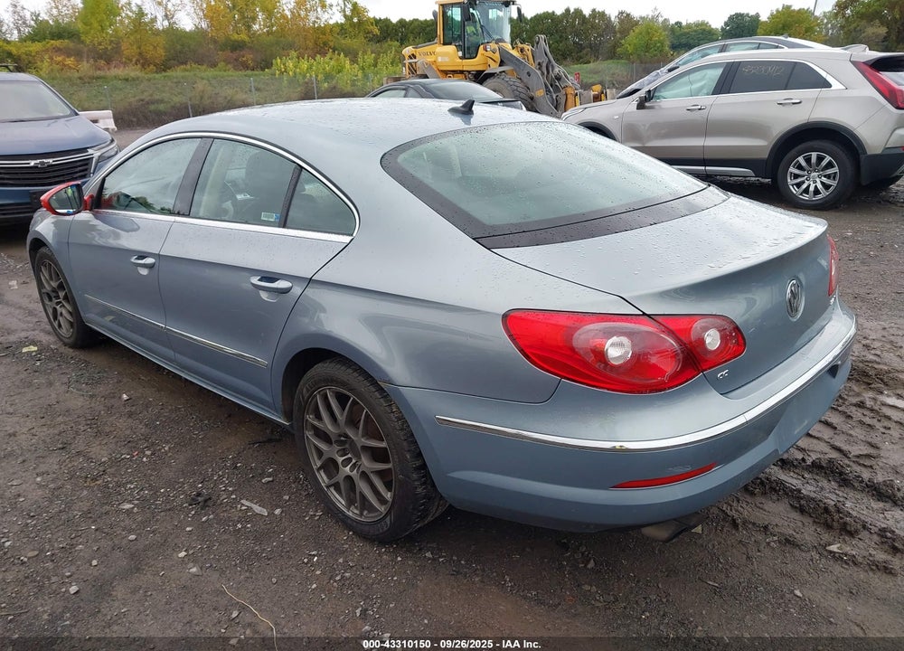 2011 VOLKSWAGEN CC VIN: WVWNP7AN3BE704266