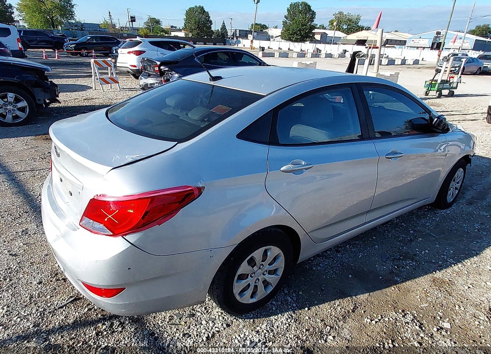2016 HYUNDAI ACCENT VIN: KMHCT4AE2GU128311