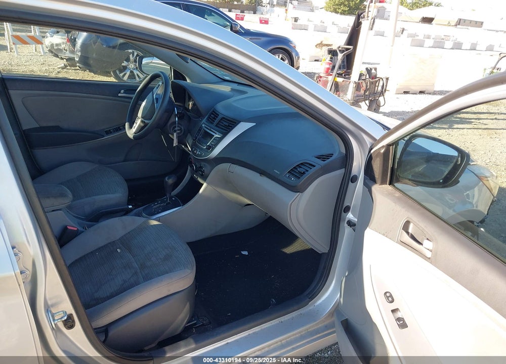 2016 HYUNDAI ACCENT VIN: KMHCT4AE2GU128311