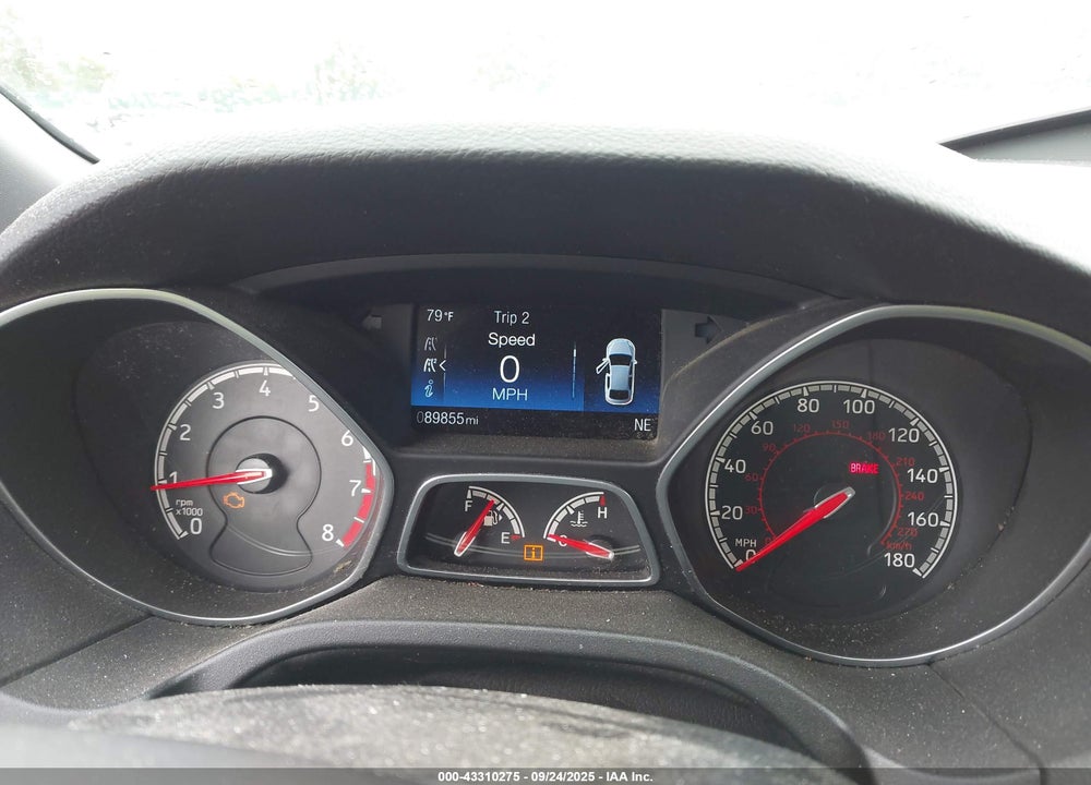 2017 FORD FOCUS VIN: 1FADP3L9XHL275402