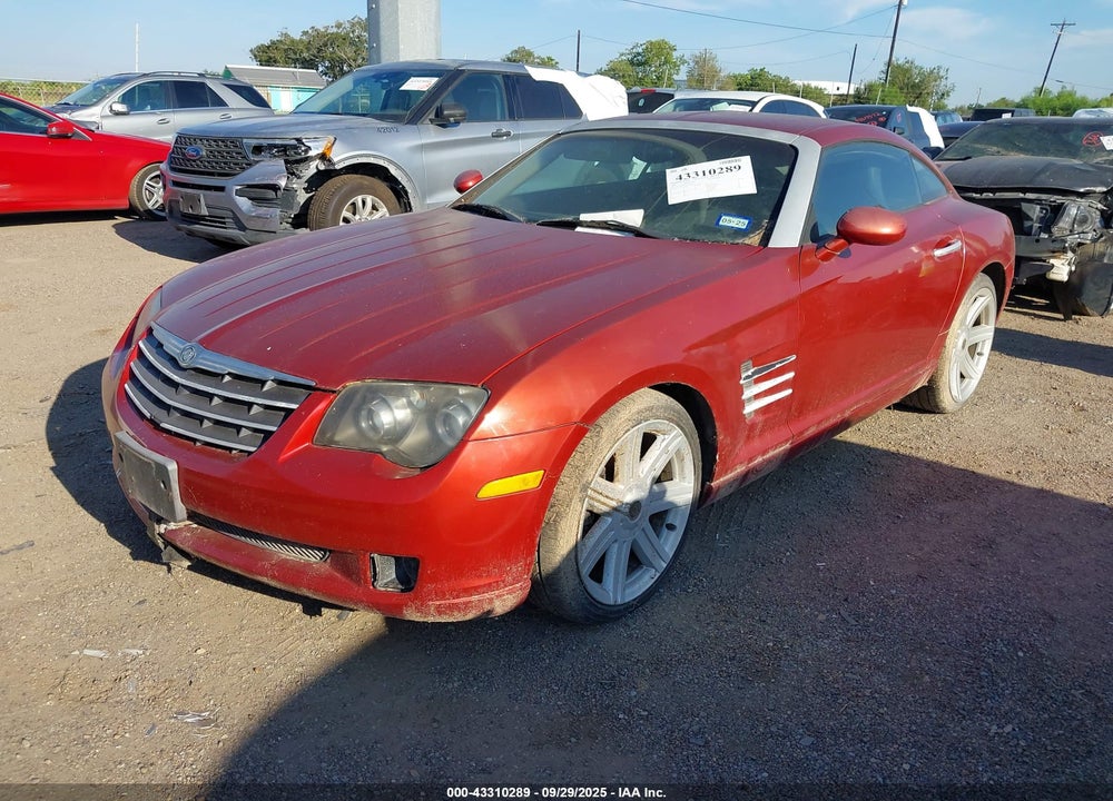 2004 CHRYSLER CROSSFIRE VIN: 1C3AN69LX4X005777