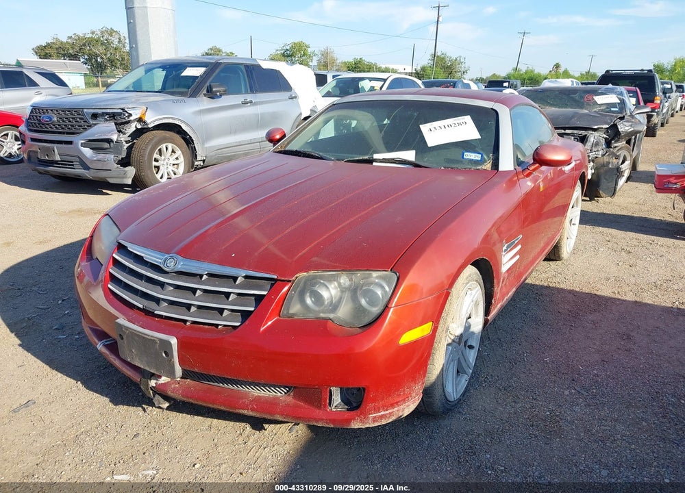 2004 CHRYSLER CROSSFIRE VIN: 1C3AN69LX4X005777