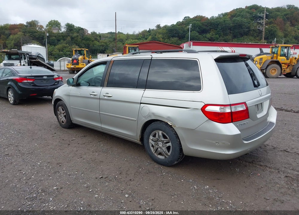 2007 HONDA ODYSSEY EX VIN: 5FNRL38447B408195