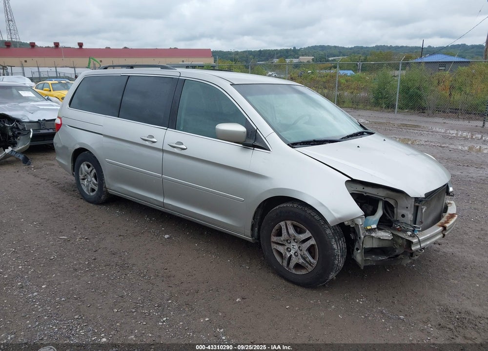 2007 HONDA ODYSSEY EX VIN: 5FNRL38447B408195