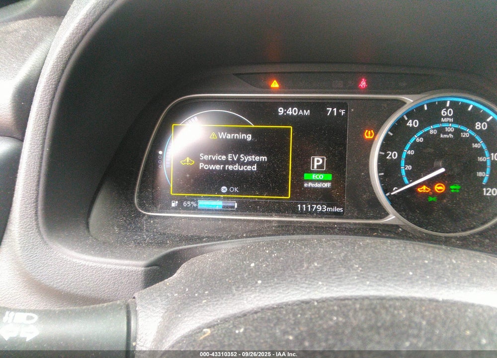 2021 NISSAN LEAF VIN: 1N4BZ1DV6MC552042