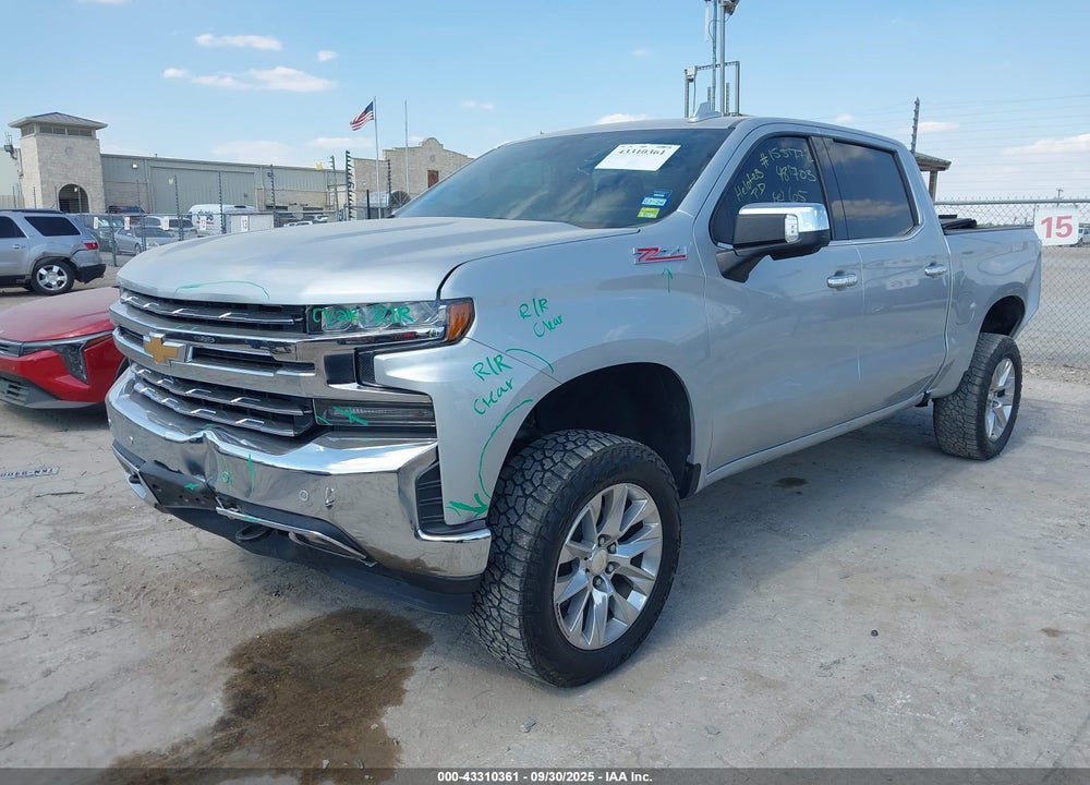 2019 CHEVROLET SILVERADO 1500 LTZ VIN: 1GCUYGEL9KZ148703