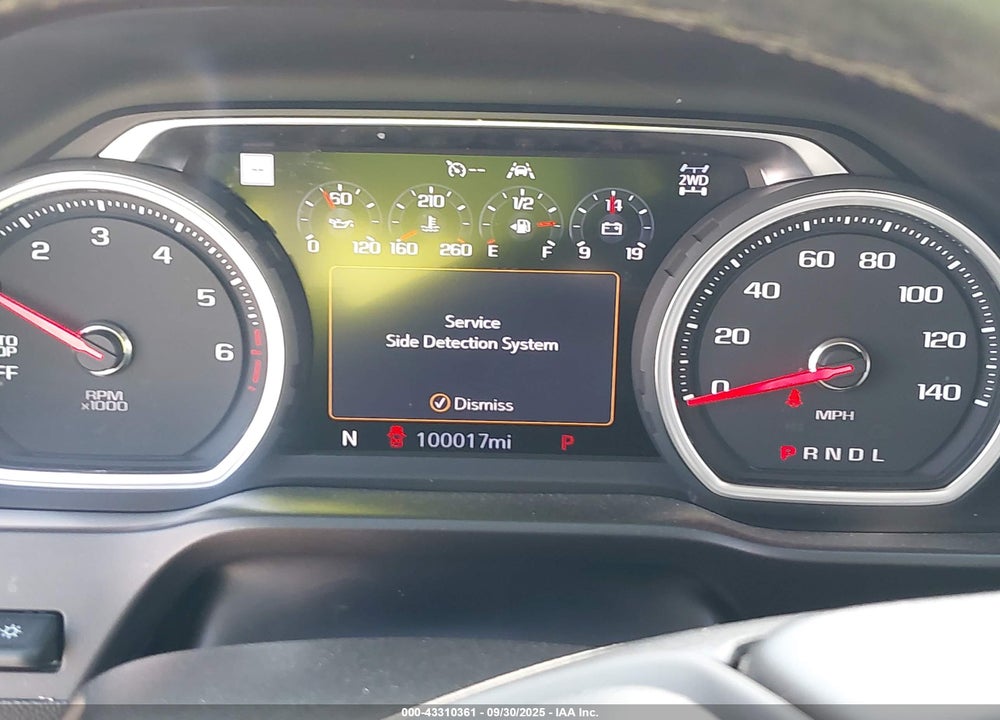 2019 CHEVROLET SILVERADO 1500 LTZ VIN: 1GCUYGEL9KZ148703
