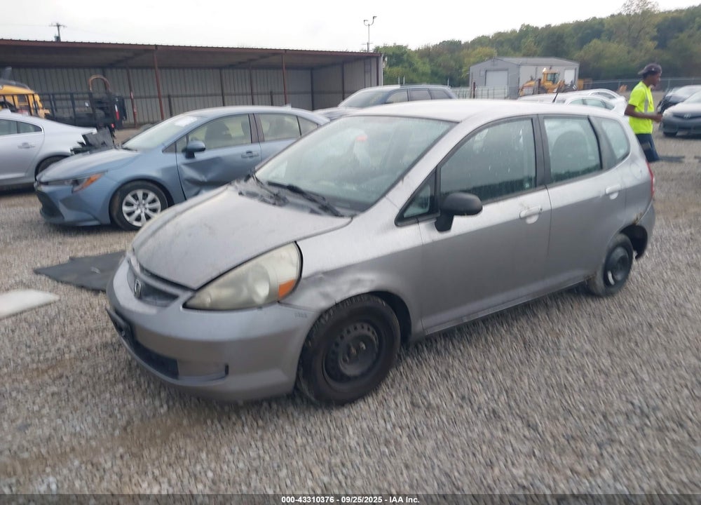 2007 HONDA FIT VIN: JHMGD38417S013512
