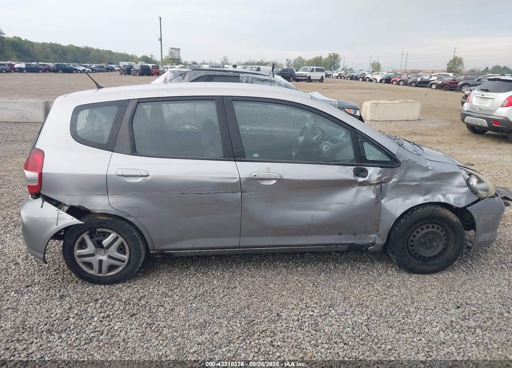 2007 HONDA FIT VIN: JHMGD38417S013512