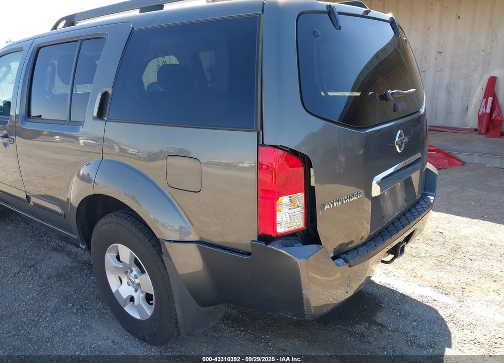 2006 NISSAN PATHFINDER S VIN: 5N1AR18WX6C668609