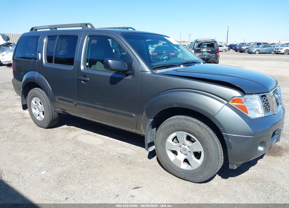 2006 NISSAN PATHFINDER S VIN: 5N1AR18WX6C668609