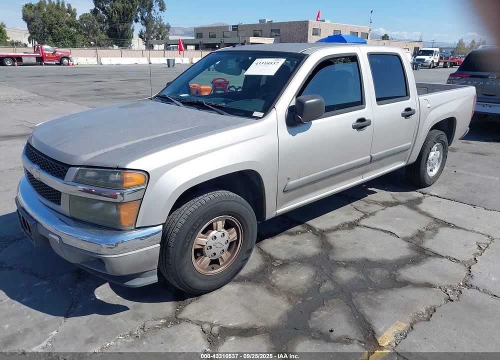 2008 CHEVROLET COLORADO LT VIN: 1GCCS139688158637