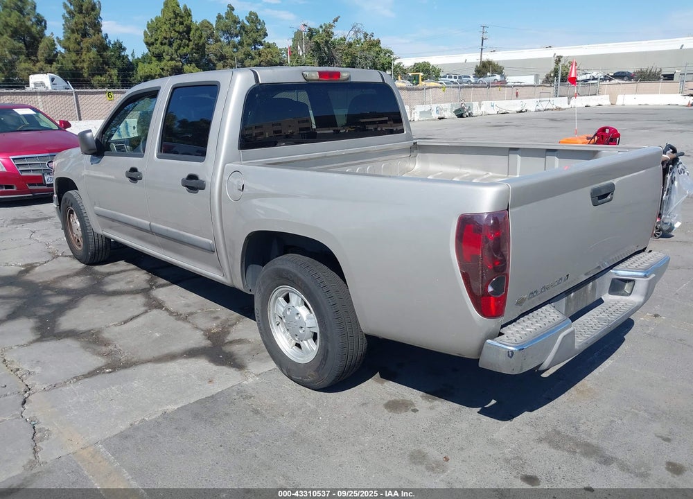 2008 CHEVROLET COLORADO LT VIN: 1GCCS139688158637