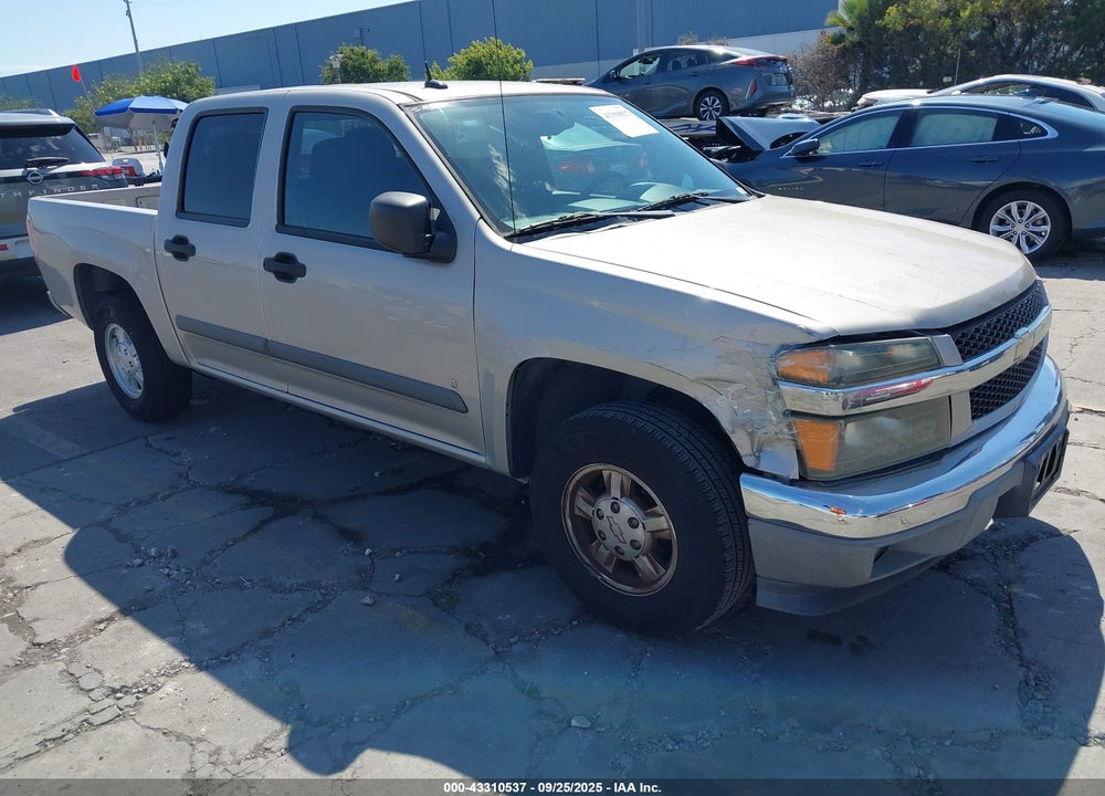 2008 CHEVROLET COLORADO LT VIN: 1GCCS139688158637