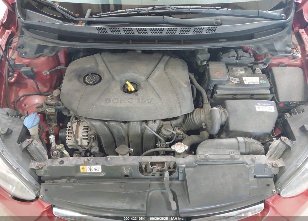 2015 HYUNDAI ELANTRA VIN: KMHDH4AE0FU225107