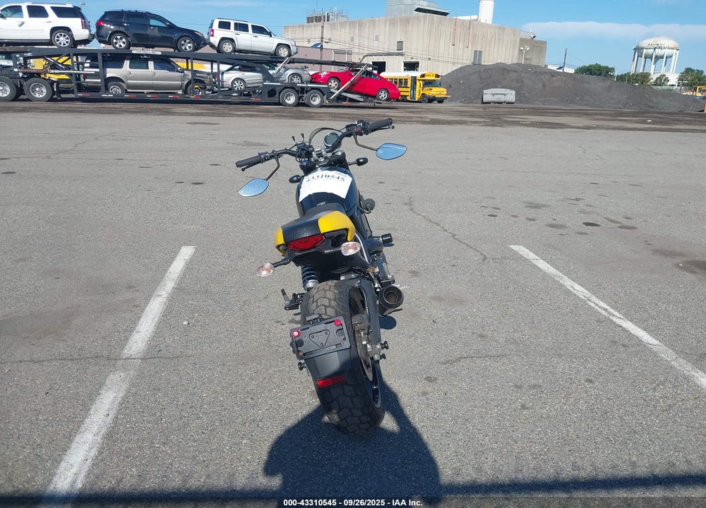 2016 DUCATI SCRAMBLER 800 VIN: ML015ANM5GT008224