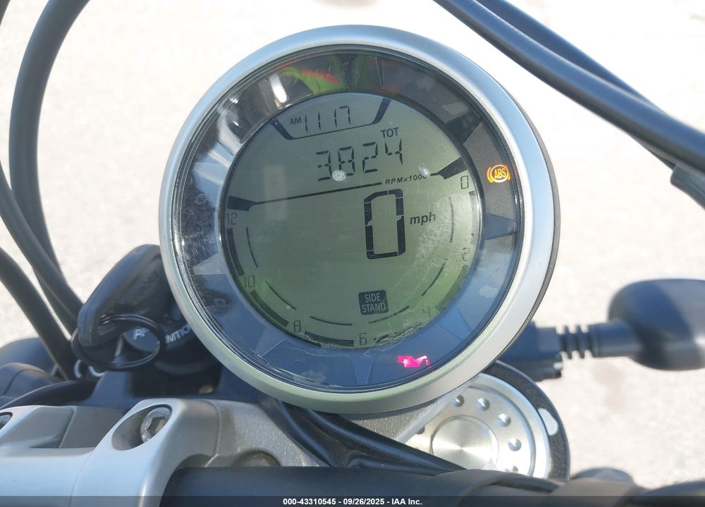 2016 DUCATI SCRAMBLER 800 VIN: ML015ANM5GT008224