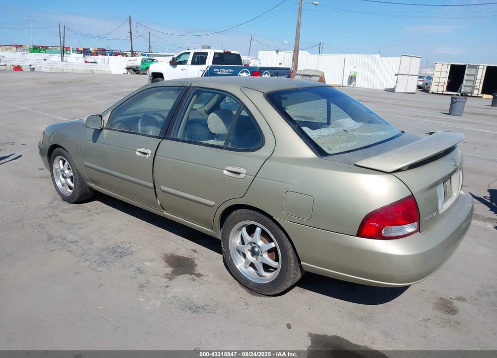 2002 NISSAN SENTRA GXE VIN: 3N1CB51D52L689838
