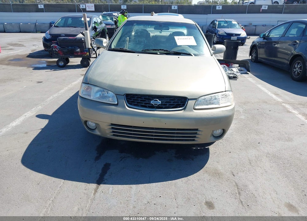 2002 NISSAN SENTRA GXE VIN: 3N1CB51D52L689838