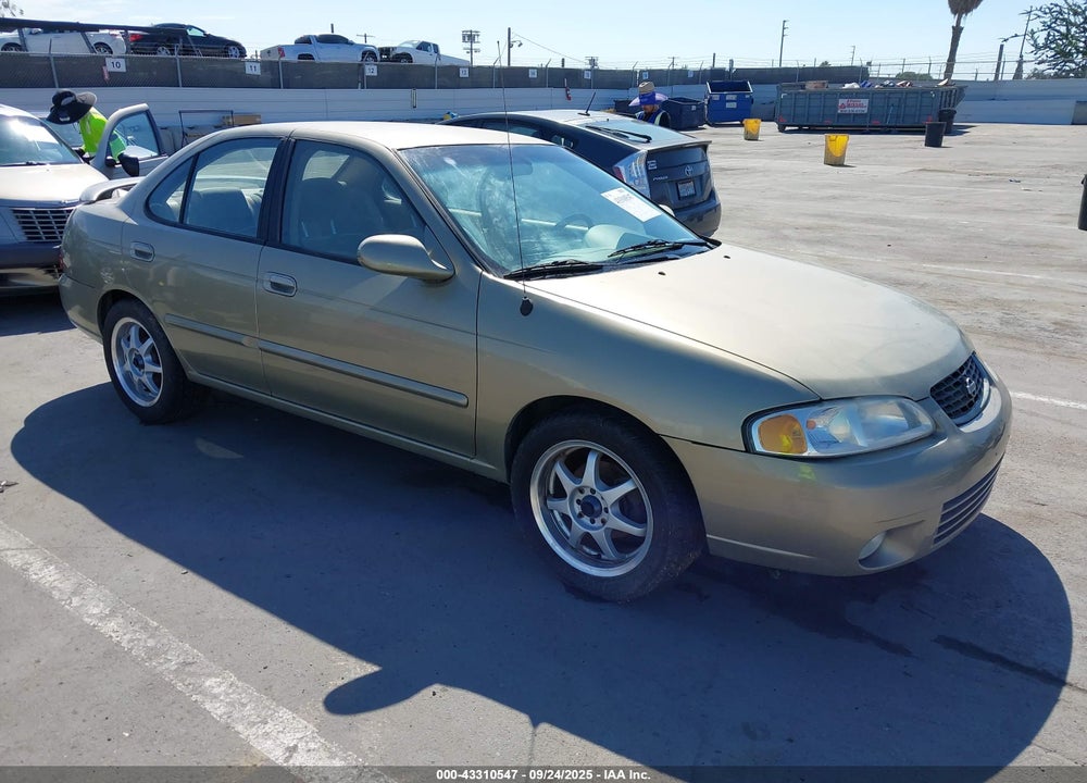 2002 NISSAN SENTRA GXE VIN: 3N1CB51D52L689838