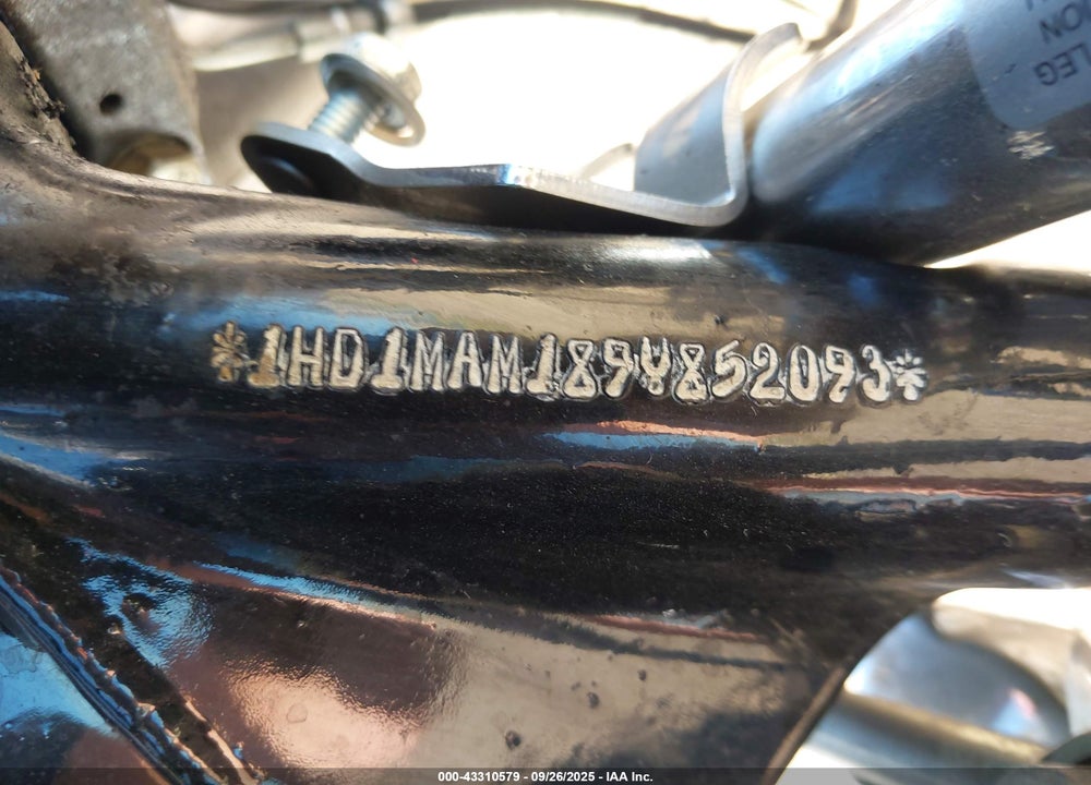 2009 HARLEY-DAVIDSON FLHTCUTG VIN: 1HD1MAM189Y852093