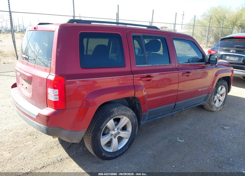 2014 JEEP PATRIOT SPORT VIN: 1C4NJPBB1ED531668