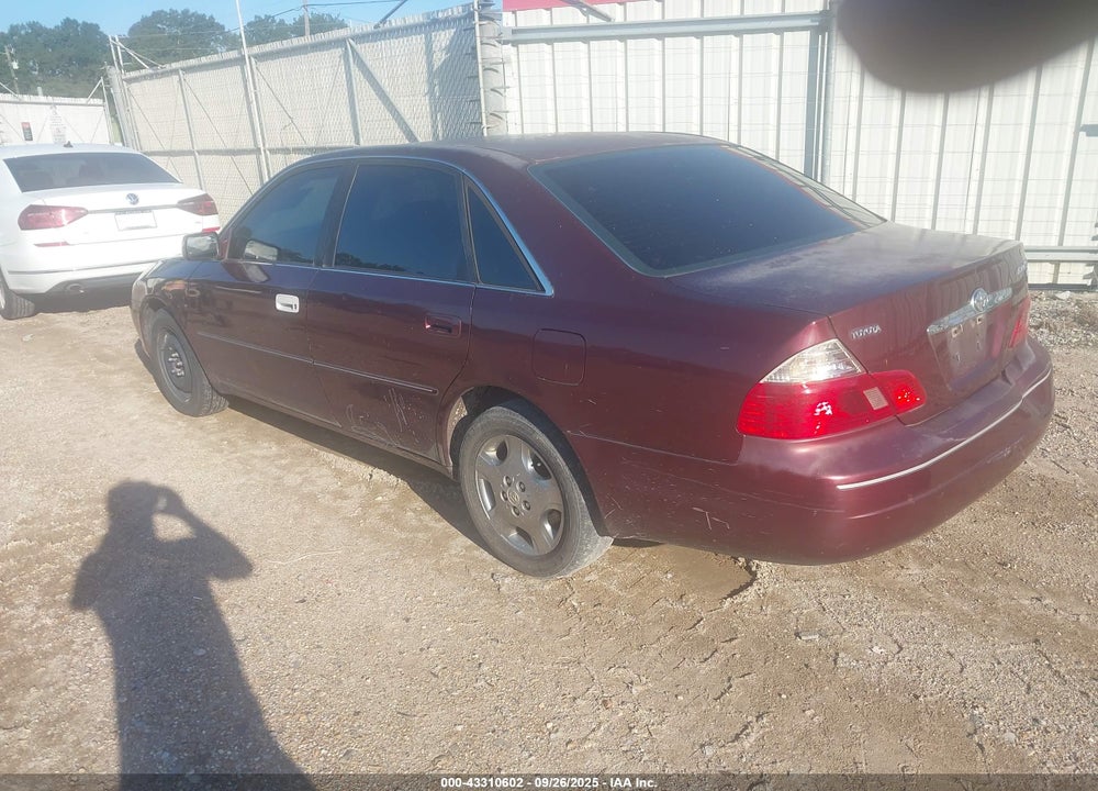 2004 TOYOTA AVALON XLS VIN: 4T1BF28B04U359013