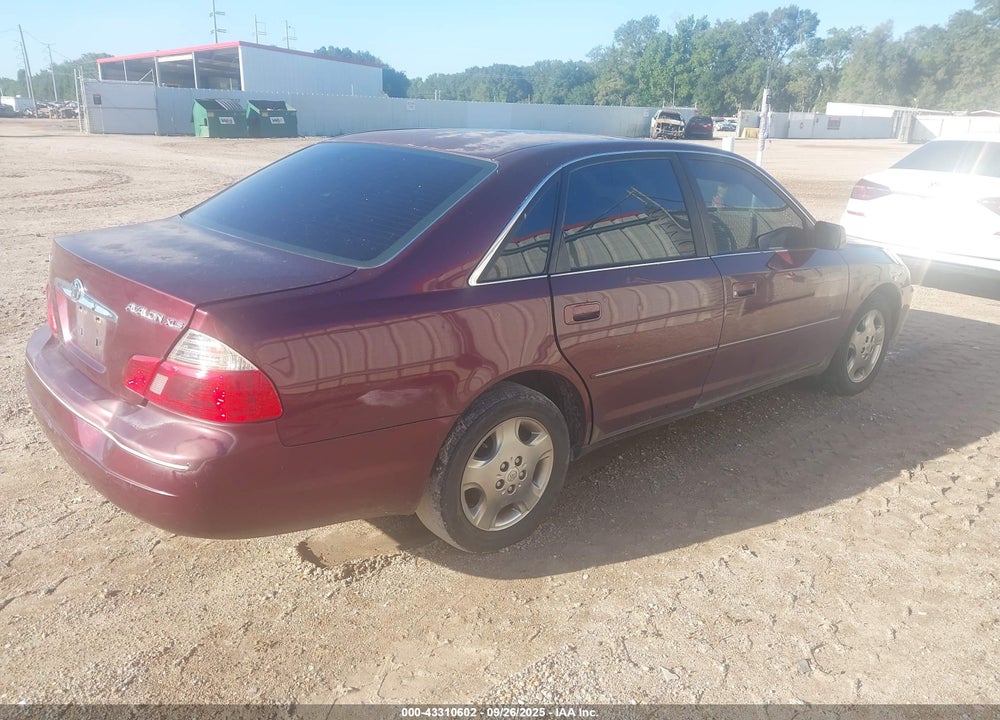 2004 TOYOTA AVALON XLS VIN: 4T1BF28B04U359013