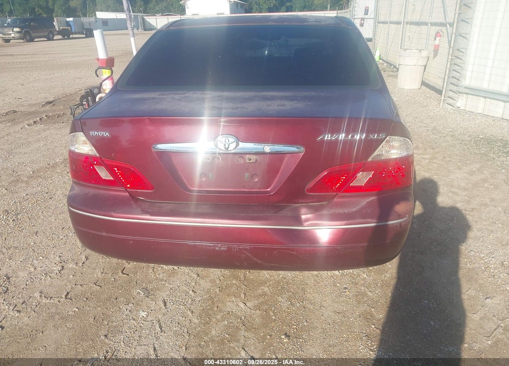 2004 TOYOTA AVALON XLS VIN: 4T1BF28B04U359013