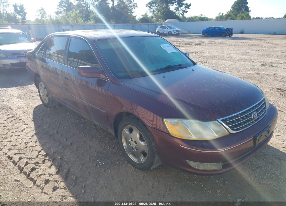 2004 TOYOTA AVALON XLS VIN: 4T1BF28B04U359013