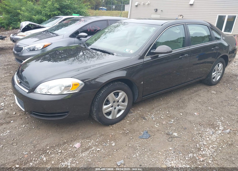 2008 CHEVROLET IMPALA LS VIN: 2G1WB58NX89115717