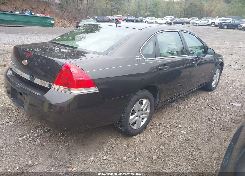 2008 CHEVROLET IMPALA LS VIN: 2G1WB58NX89115717