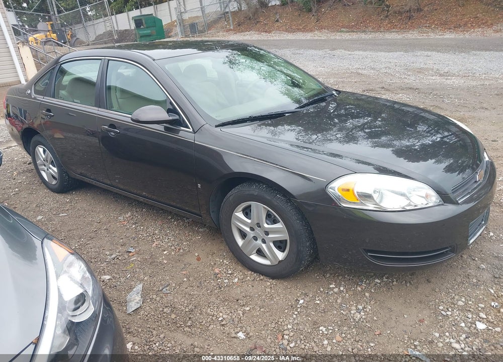 2008 CHEVROLET IMPALA LS VIN: 2G1WB58NX89115717