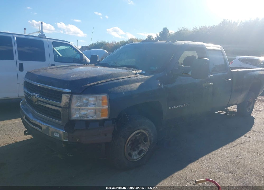 2008 CHEVROLET SILVERADO 2500HD WORK TRUCK VIN: 1GCHK23K08F188128