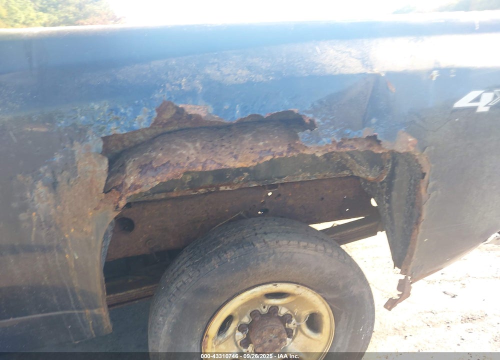 2008 CHEVROLET SILVERADO 2500HD WORK TRUCK VIN: 1GCHK23K08F188128