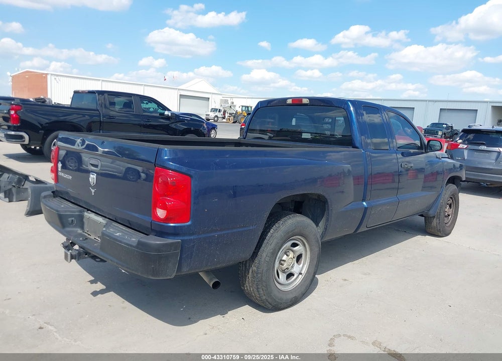 2006 DODGE DAKOTA ST VIN: 1D7HE22K86S626218