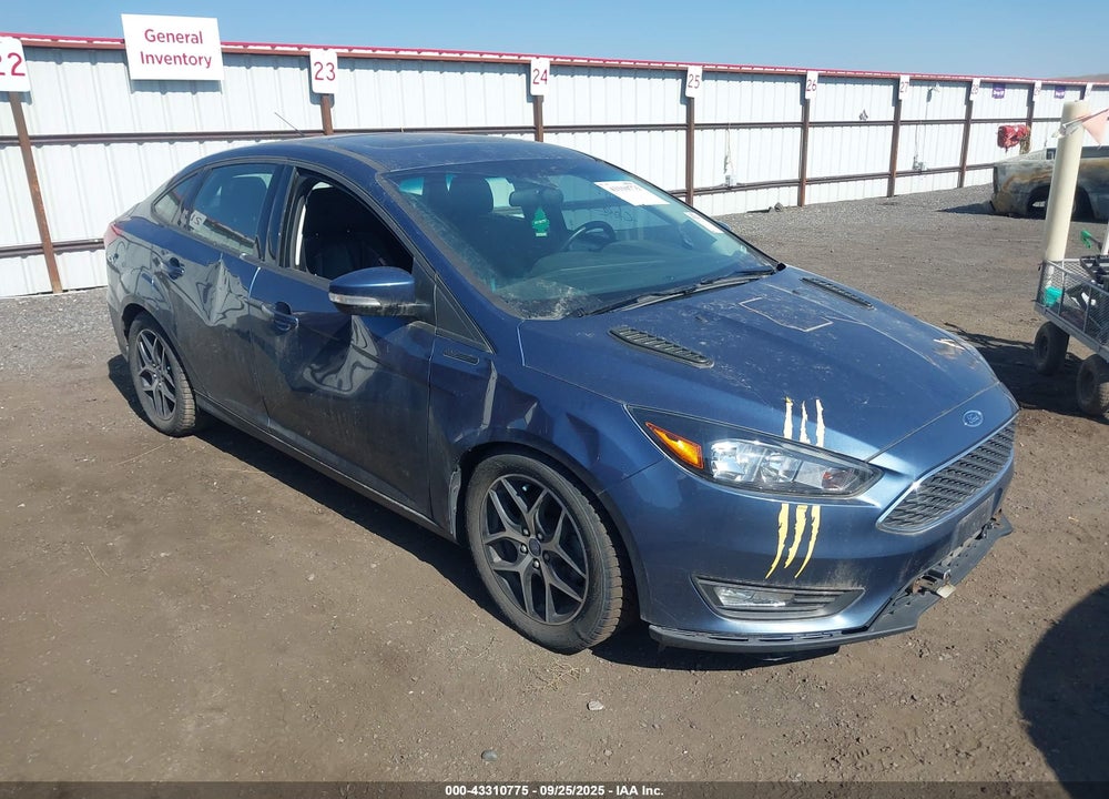 2018 FORD FOCUS SEL VIN: 1FADP3H26JL313791