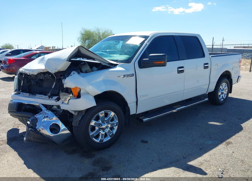 2013 FORD F-150 XLT VIN: 1FTFW1CT2DKD26820