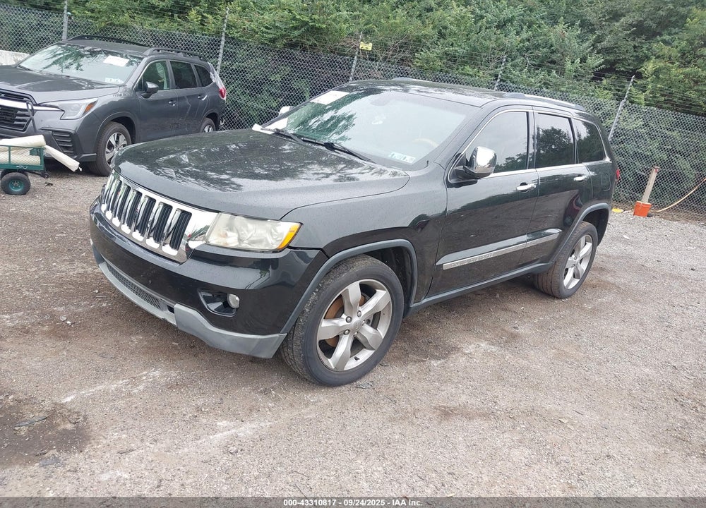 2013 JEEP GRAND CHEROKEE OVERLAND VIN: 1C4RJECT0DC636753