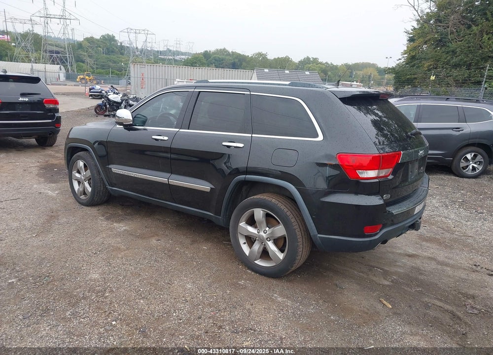 2013 JEEP GRAND CHEROKEE OVERLAND VIN: 1C4RJECT0DC636753