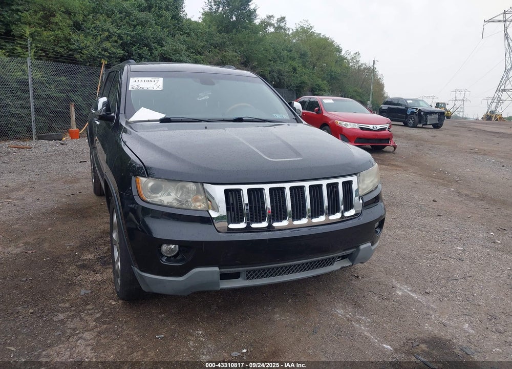 2013 JEEP GRAND CHEROKEE OVERLAND VIN: 1C4RJECT0DC636753