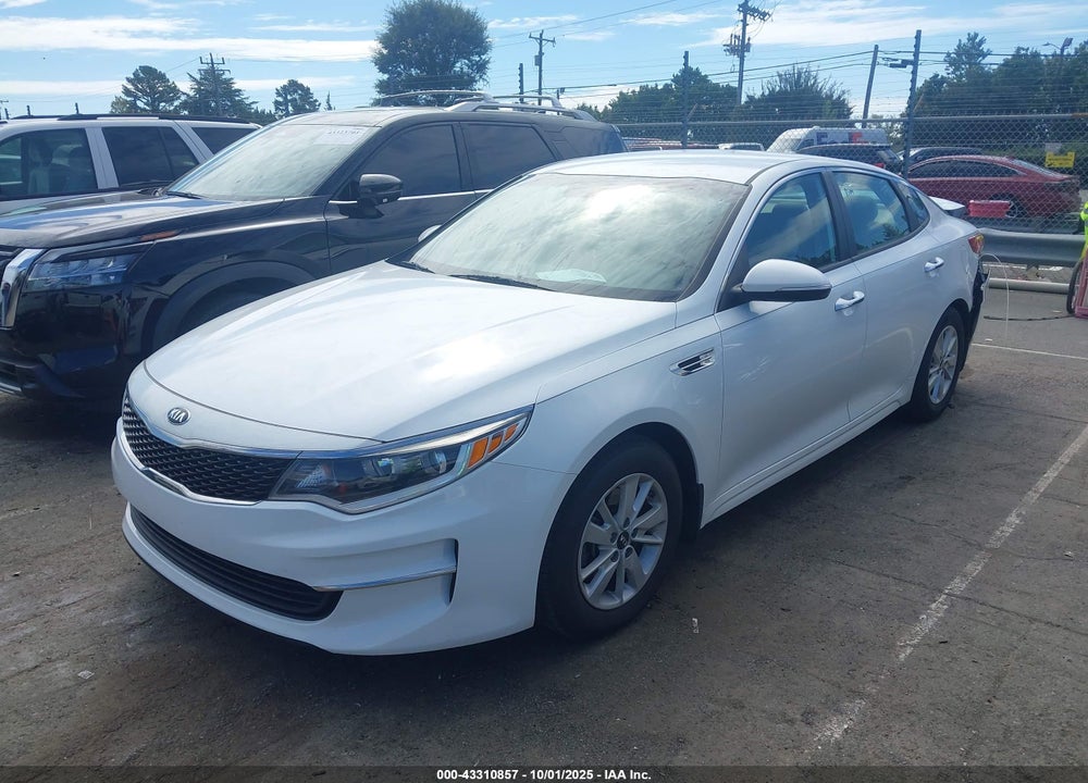 2016 KIA OPTIMA VIN: 5XXGT4L34GG058012