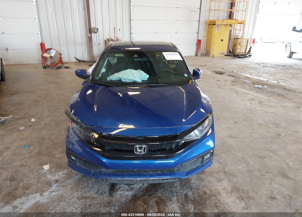2019 HONDA CIVIC VIN: 2HGFC2F81KH576996