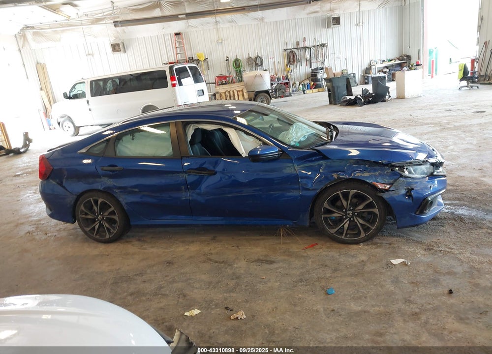 2019 HONDA CIVIC VIN: 2HGFC2F81KH576996