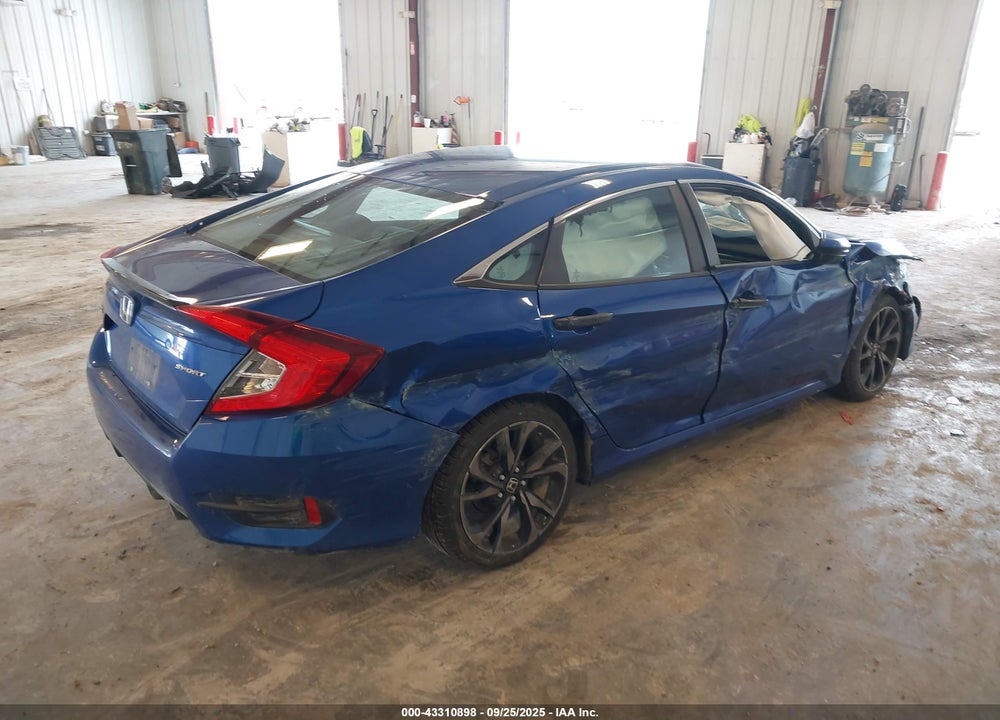 2019 HONDA CIVIC VIN: 2HGFC2F81KH576996